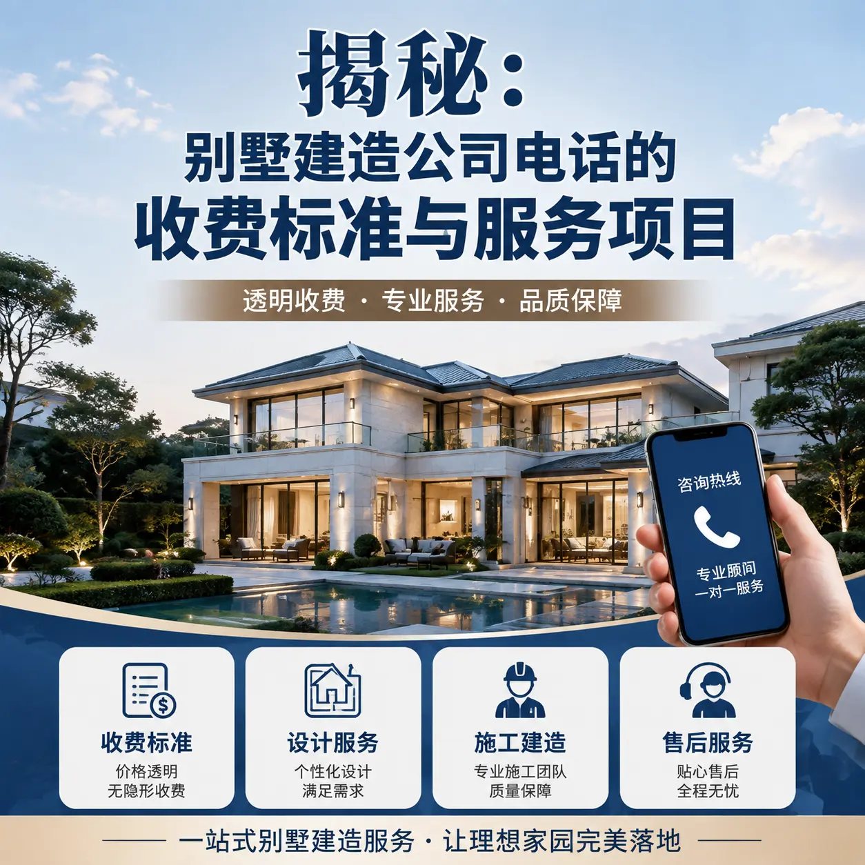 揭秘：绥阳别墅建造公司电话的收费标准与服务项目