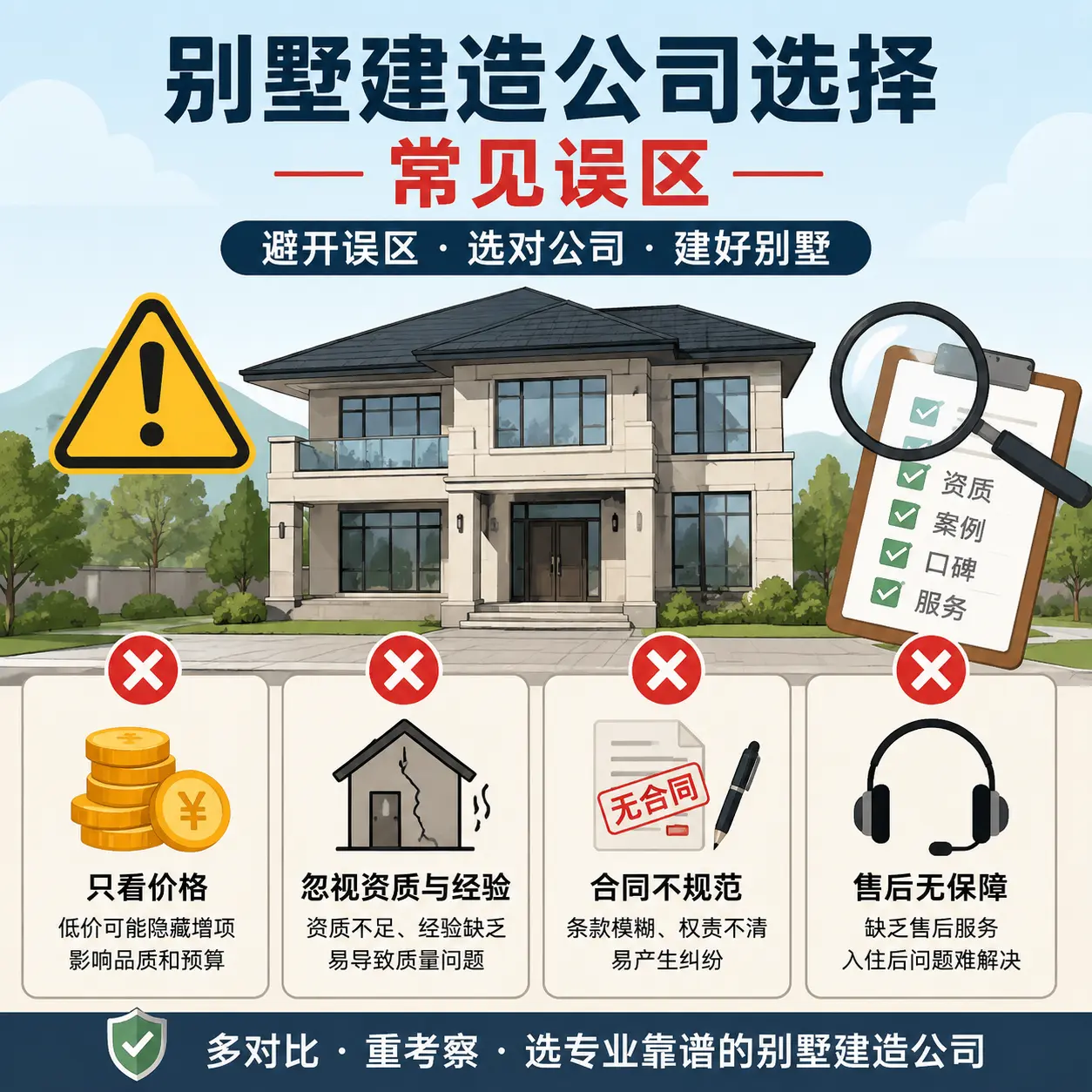 绥阳 别墅建造公司推荐:了解市场行情与服务内容