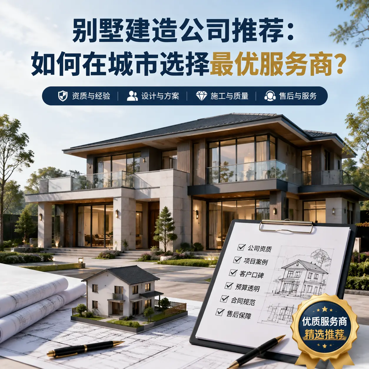 别墅建造公司推荐：如何在 绥阳 选择最优服务商？
