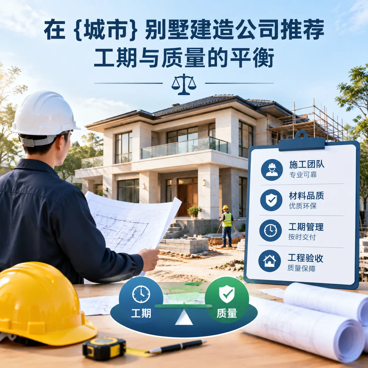 在 绥阳 别墅建造公司推荐,工期与质量的平衡