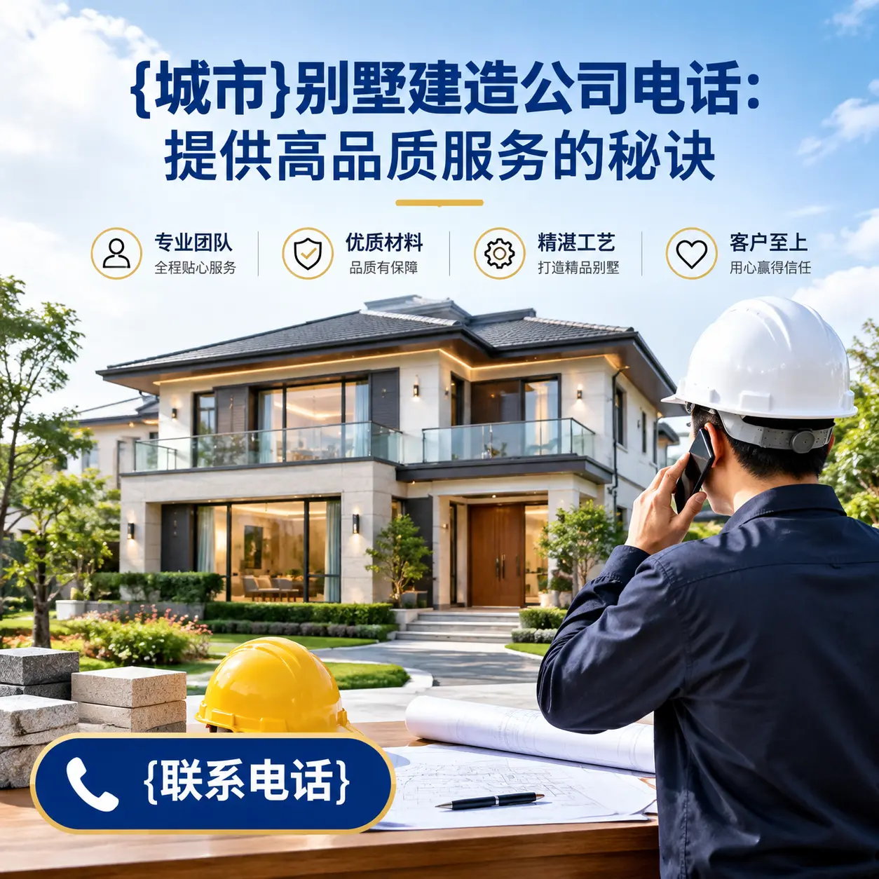 绥阳别墅建造公司电话：提供高品质服务的秘诀