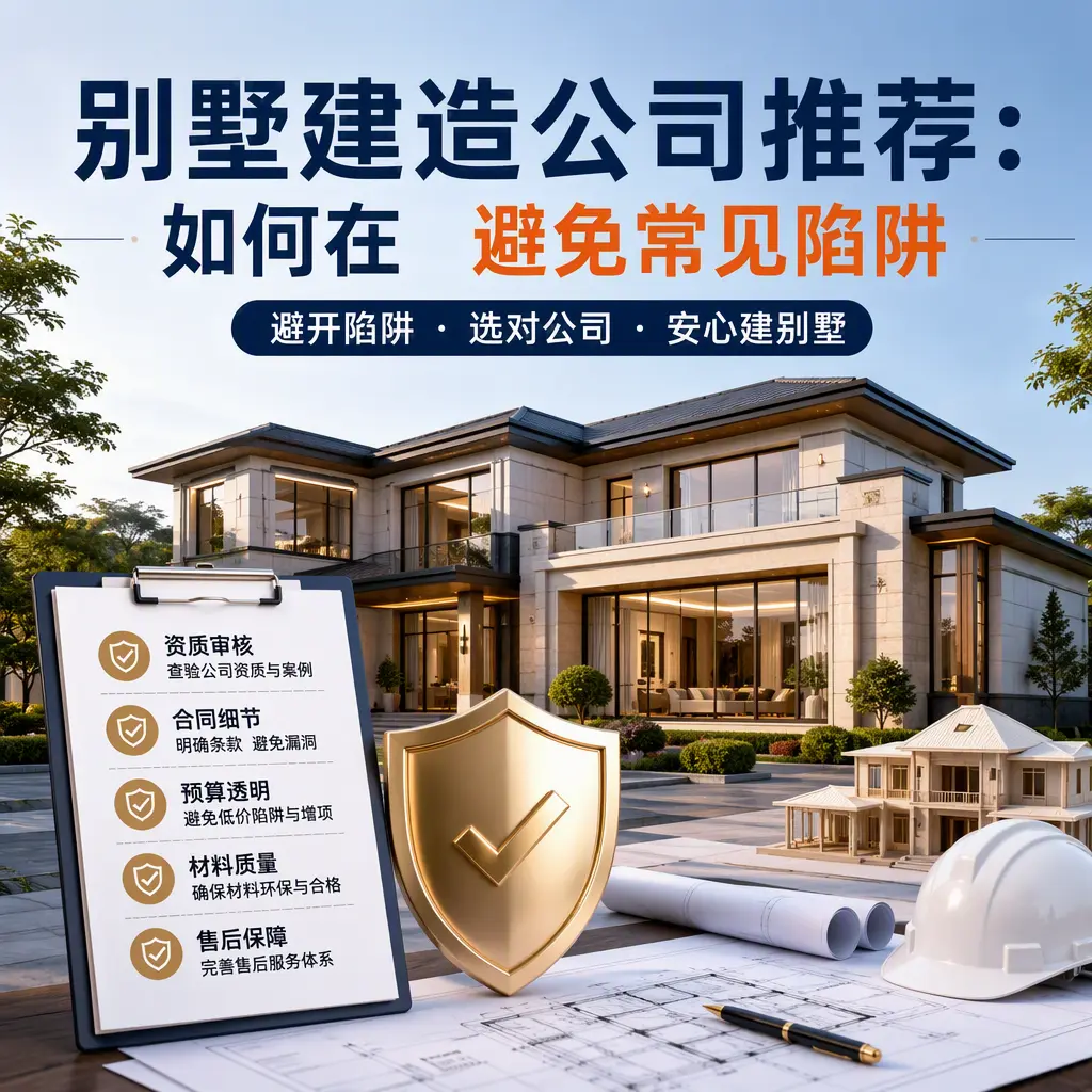 别墅建造公司推荐：如何在 绥阳 避免常见陷阱