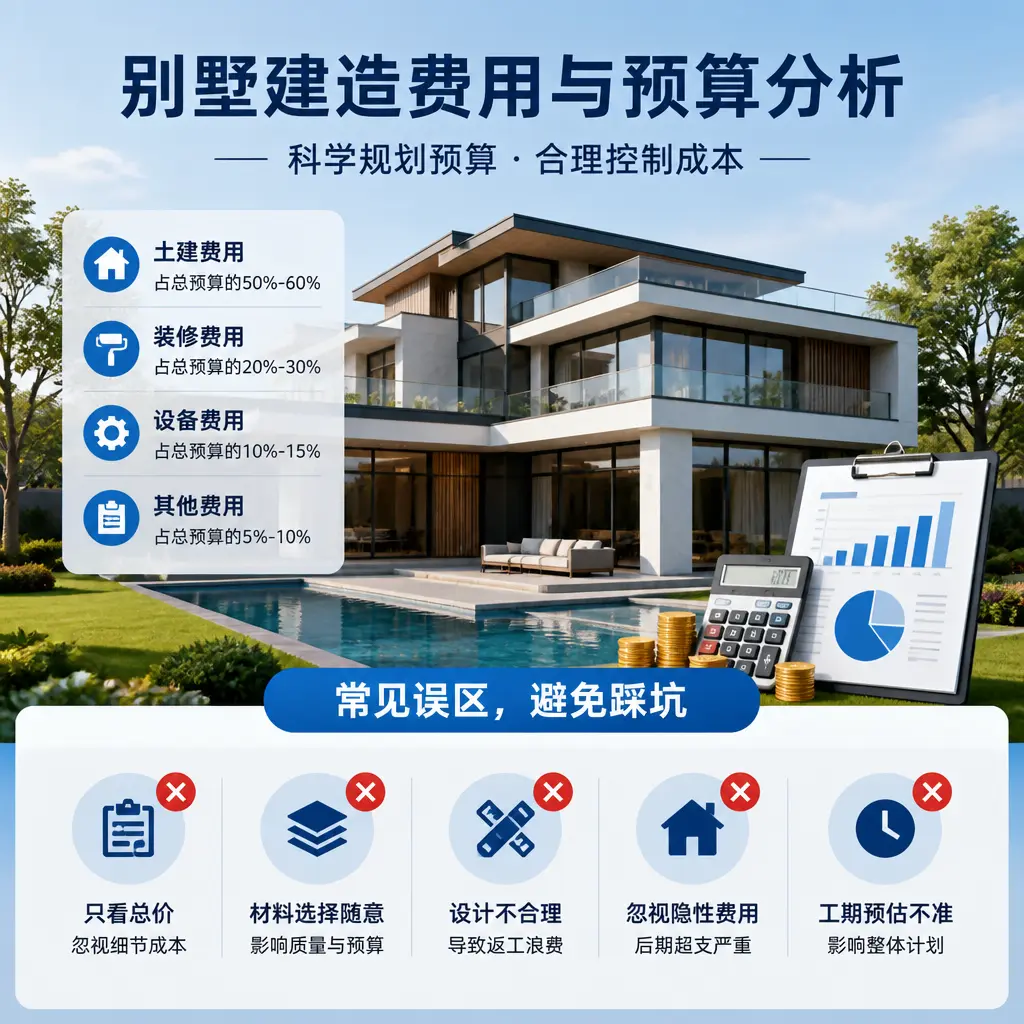 别墅建造公司推荐： 绥阳 建造别墅的费用与预算分析