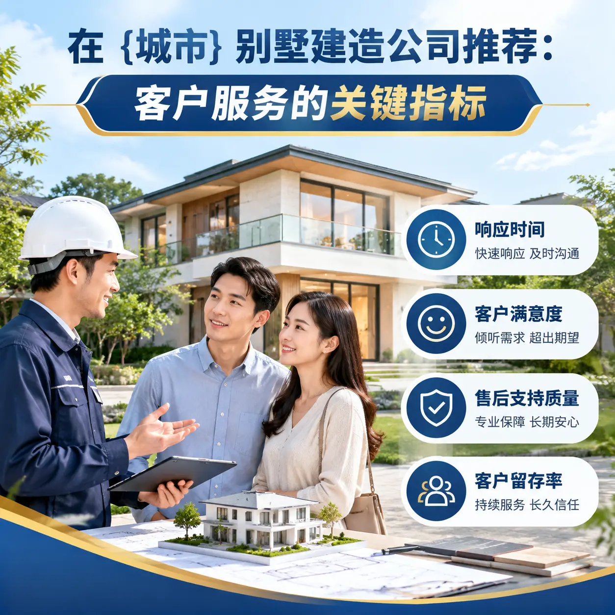 在 绥阳 别墅建造公司推荐:客户服务的关键指标