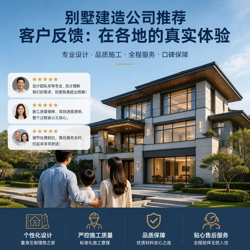 别墅建造公司推荐的客户反馈:在 绥阳 的真实体验