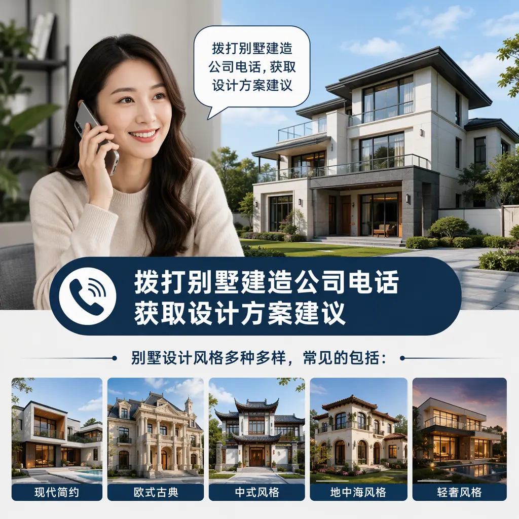 拨打绥阳别墅建造公司电话,获取设计方案建议