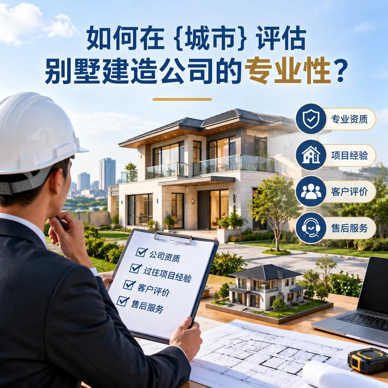 如何在 绥阳 评估别墅建造公司的专业性？