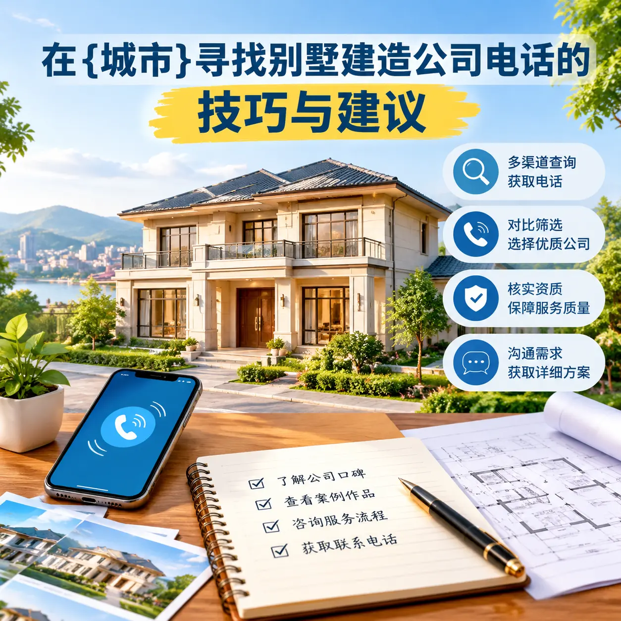 在绥阳寻找别墅建造公司电话的技巧与建议