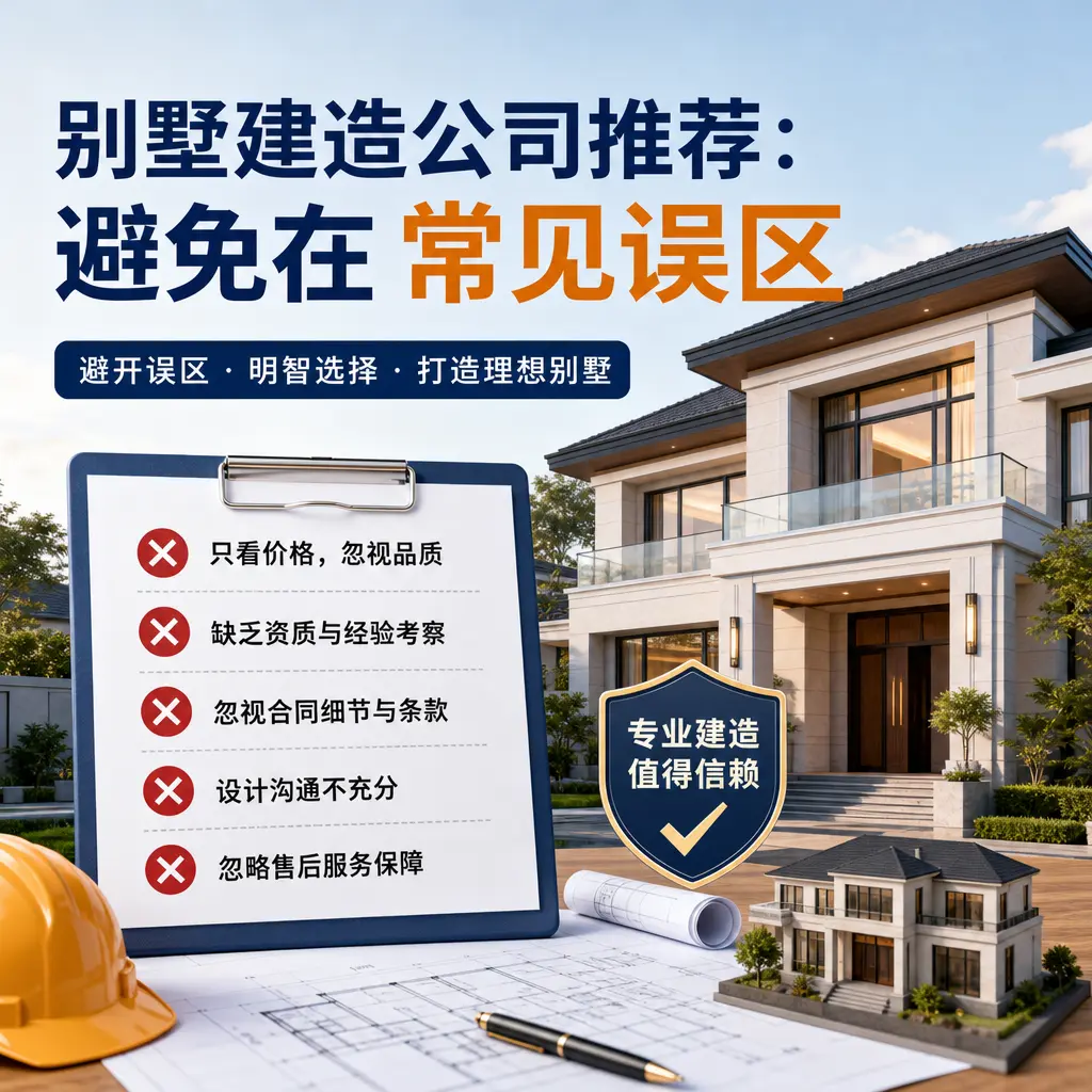 别墅建造公司推荐:避免在 绥阳 的常见误区