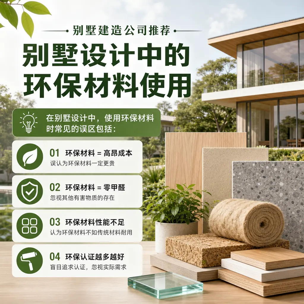 别墅建造公司推荐: 绥阳 别墅设计中的环保材料使用