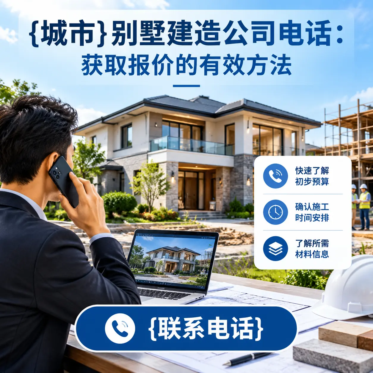 绥阳别墅建造公司电话:获取报价的有效方法