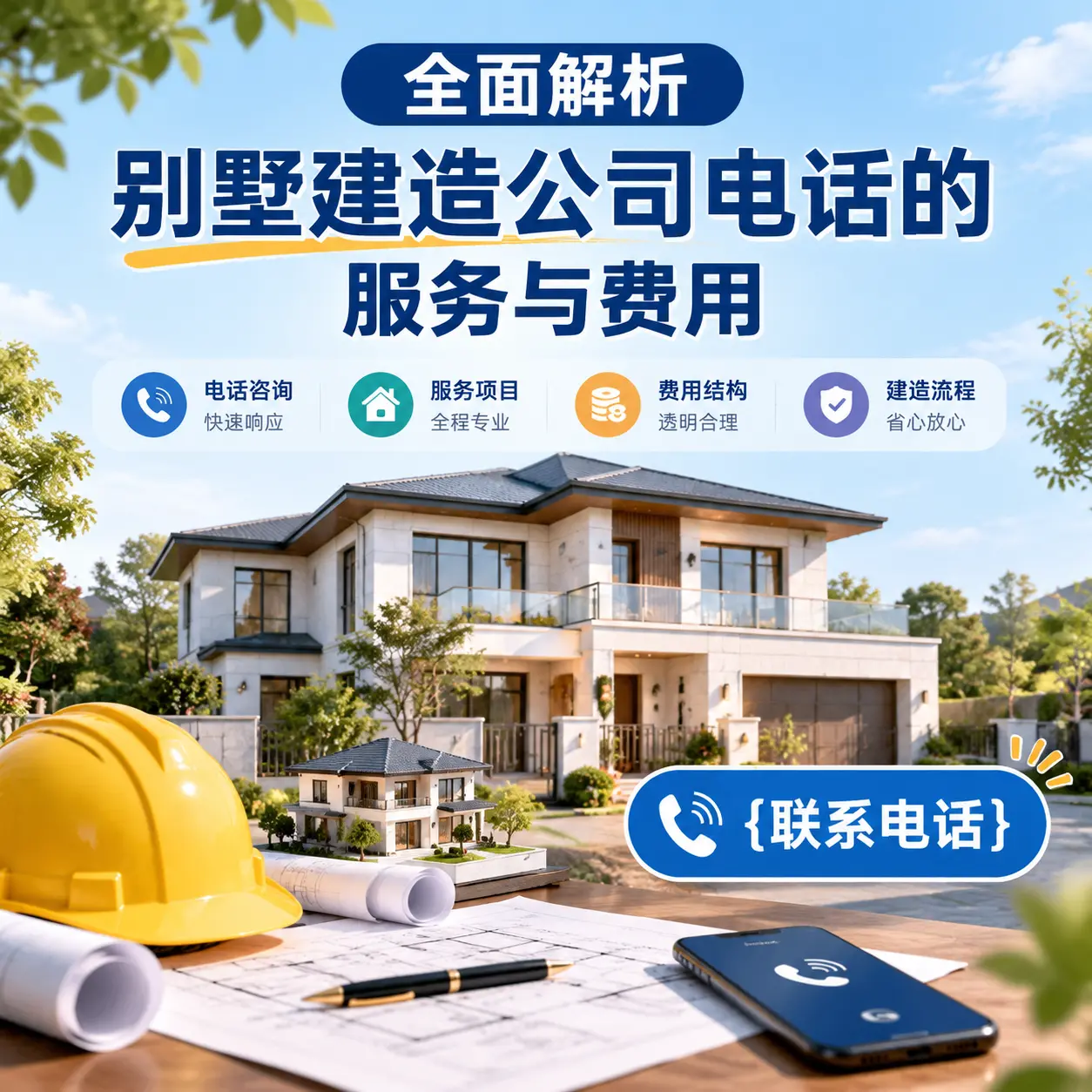 全面解析绥阳别墅建造公司电话的服务与费用